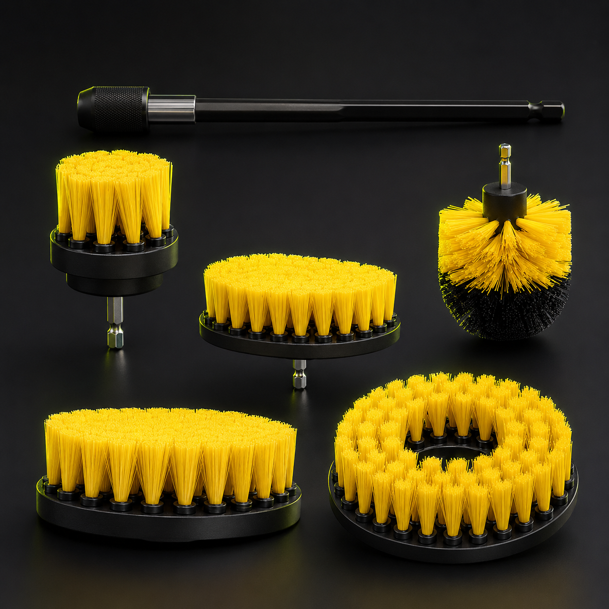 Drill Brush Set
